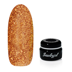 ジュエリージェル グリッターオレンジゴールドグリッター GA713(3.5g)