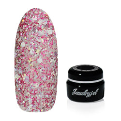 ジュエリージェル グリッターレッドラメ WR307(3.5g)