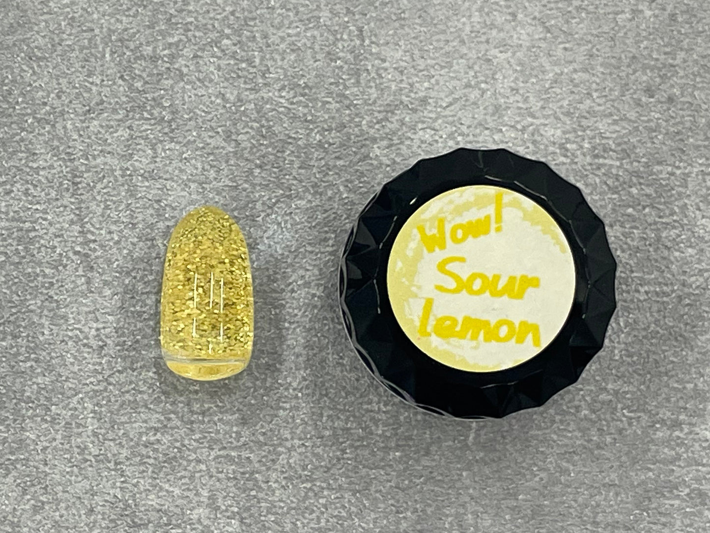 蛍光ラメ<br>Wow!Sour lemon