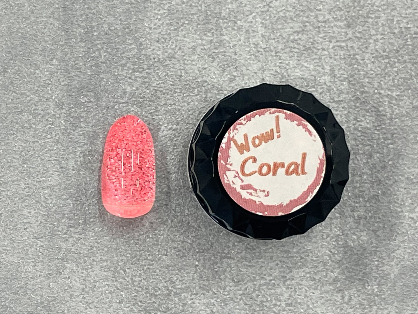 蛍光ラメ<br>Wow!Coral