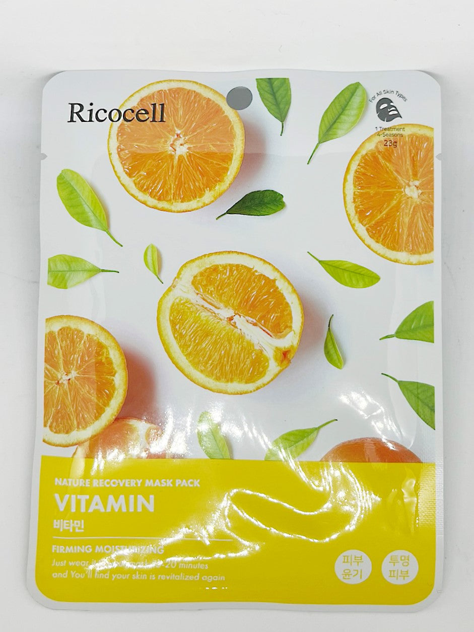 Ricocell　ナチュラルリカバリーマスクパック(ビタミン）